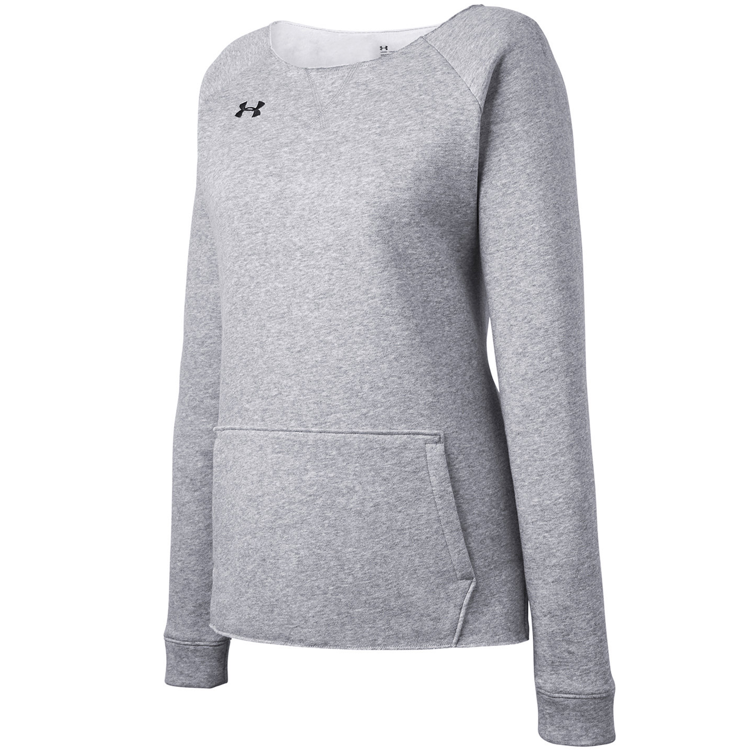 Under Armour Ladies' Hustle Fleece Crewneck Sweatshirt 4
