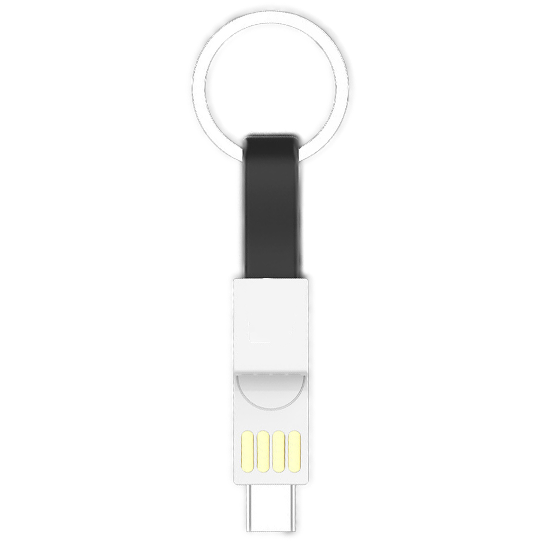 3-in-1 Mini Magnetic Charging and Data Cable Keychain 4