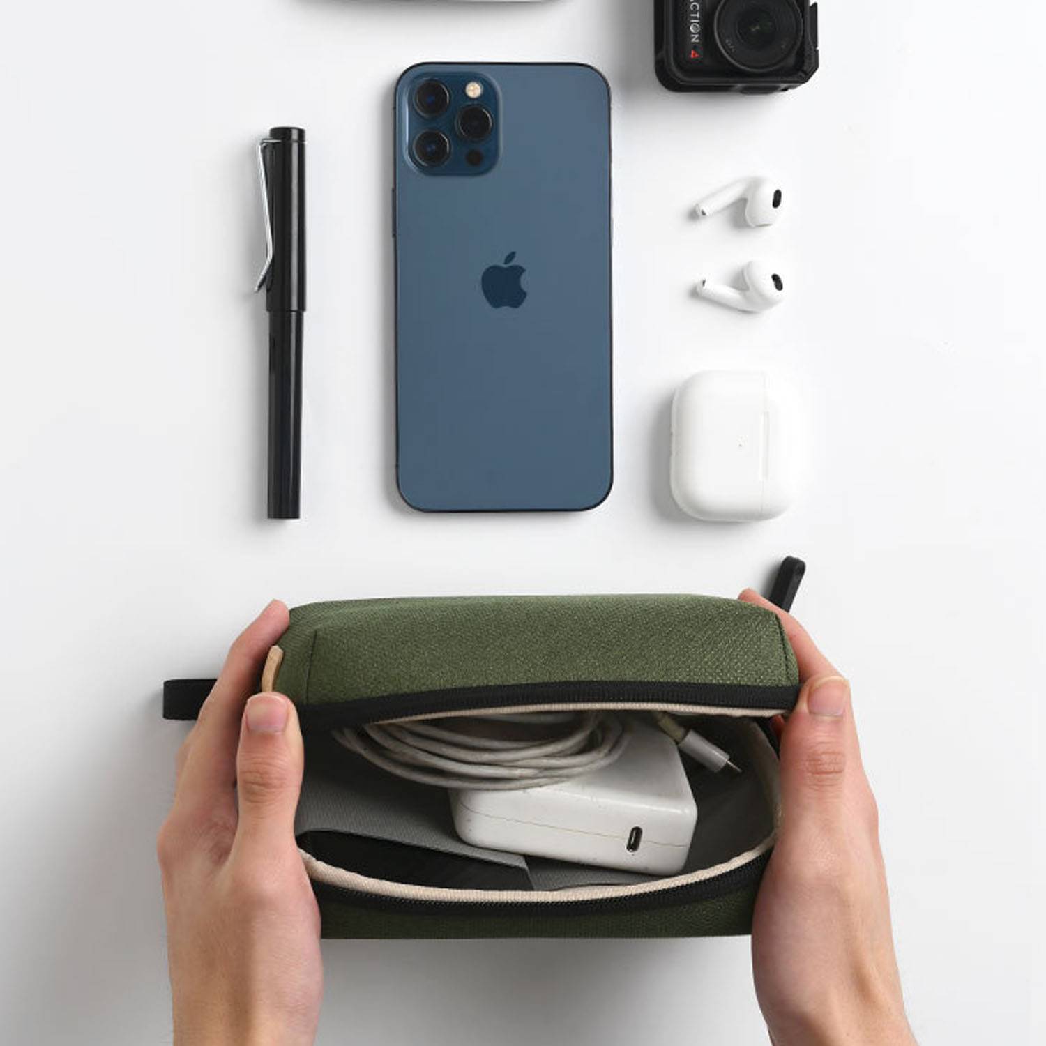 Compact Waterproof Electronics Organizer 3