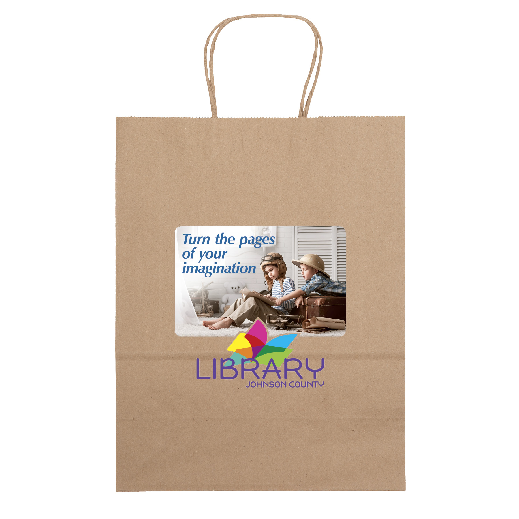 Eco Jenny - Kraft-Brown Shopper - ColorVista 2