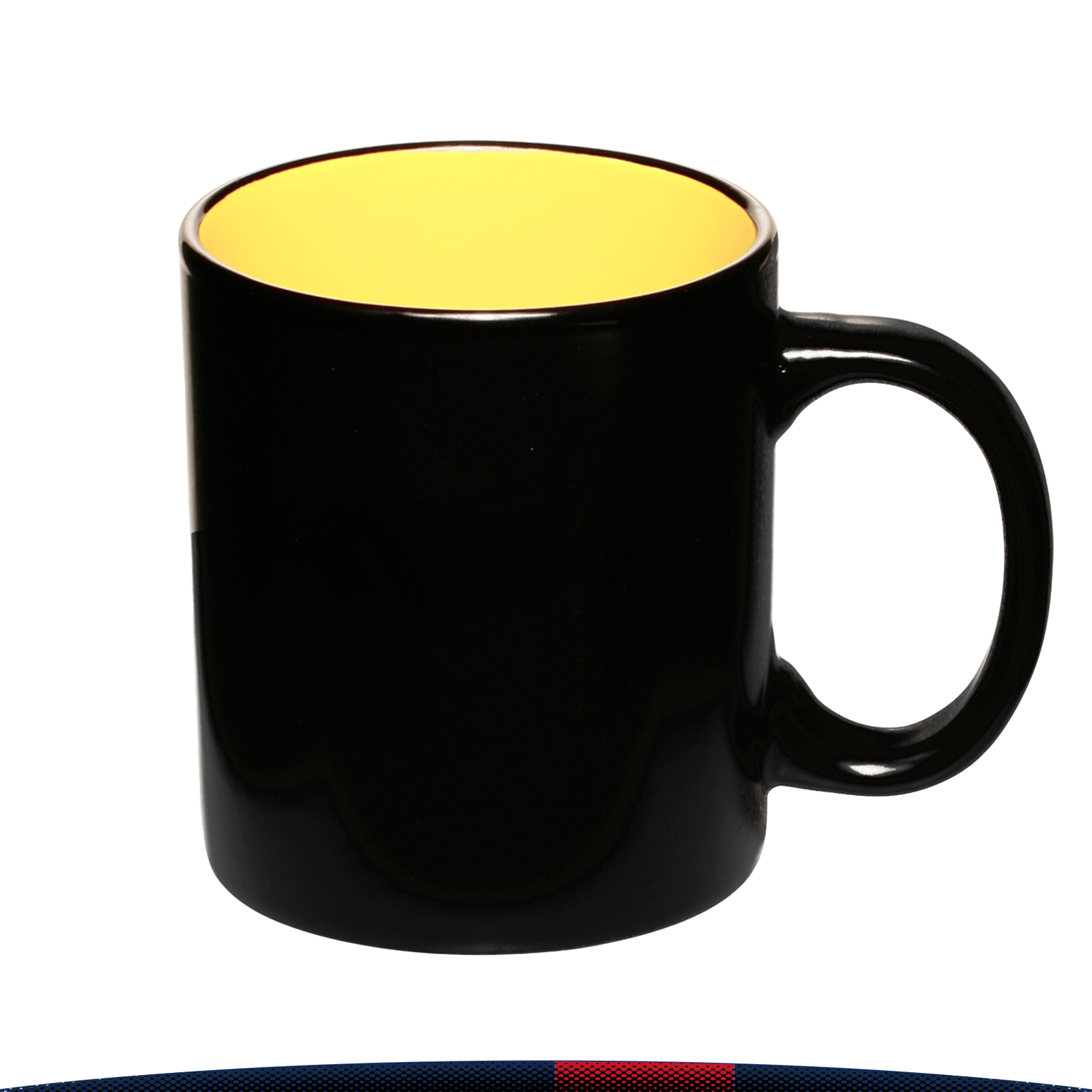 11 oz. Trin Matte Two-Tone Coffee Mugs 5