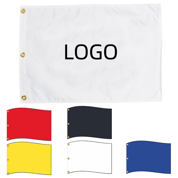 Single-Sided Flag W/ Canvas Webbing 2