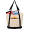 Isle 8oz Organic Cotton Zippered Tote 46