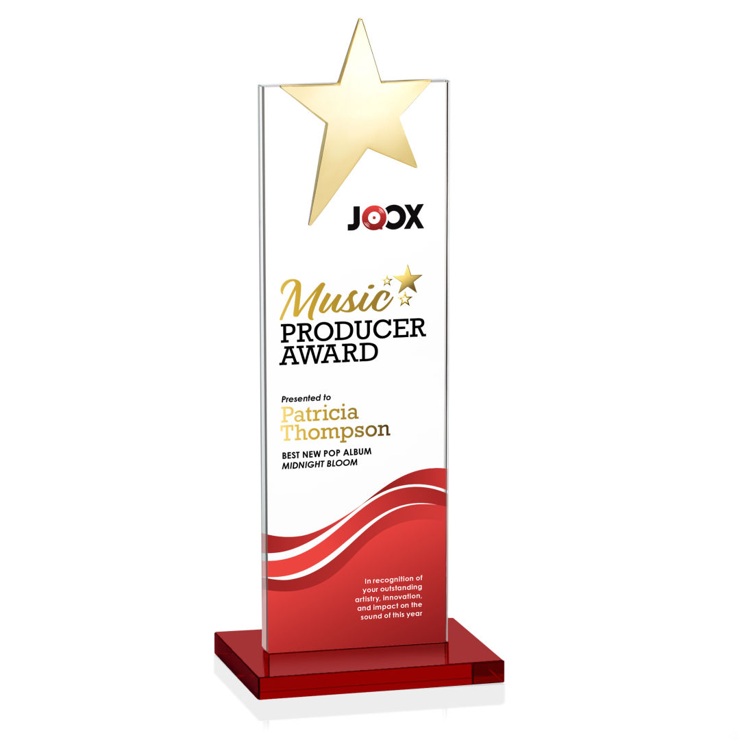 Bryanston Gold Star VividPrint™ Award - Red 2