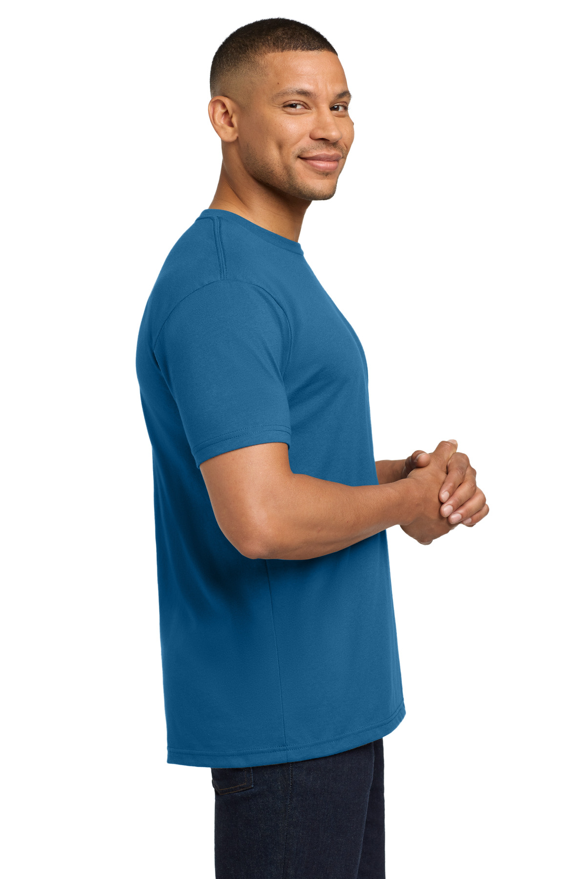Next Level Apparel Adult CVC Sueded Tee. NL6410 1