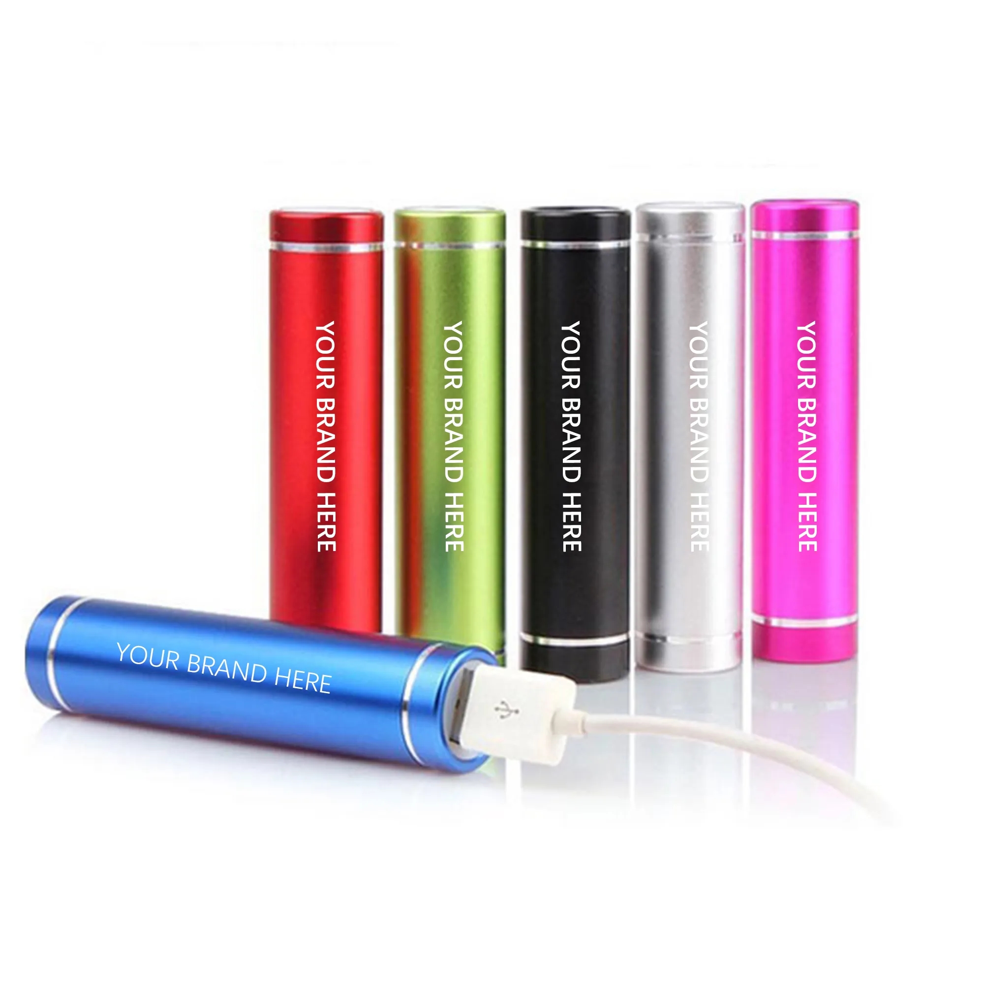Mini Aluminum Compact Portable Charger Power Bank 3