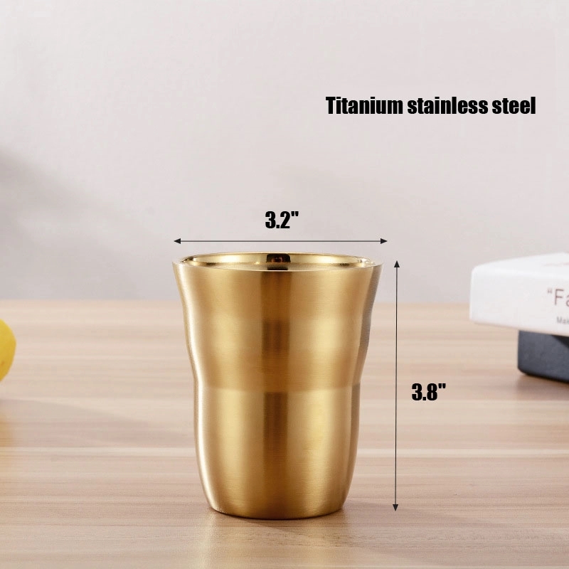 Custom 8.5 oz Stainless Steel Cups with fashion design 4