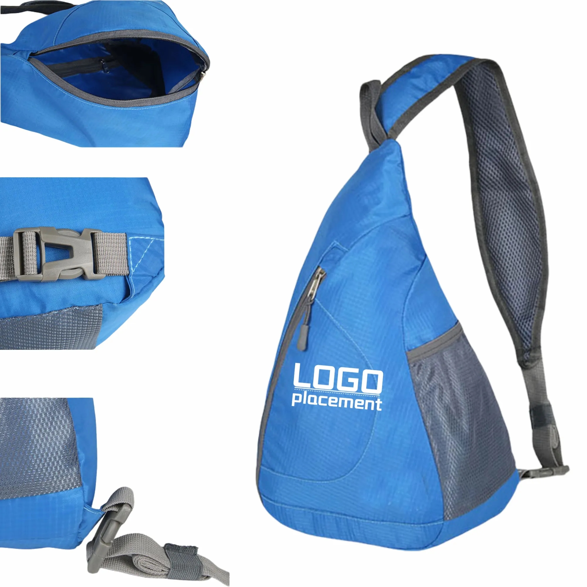 Foldable Chest Bag With Customizable Logo