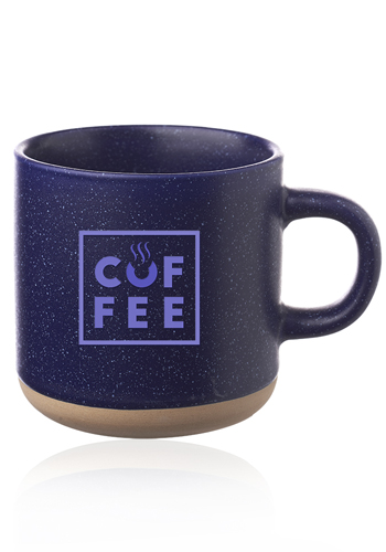11 oz. Cosmic Speckled Clay Coffee Mugs 14
