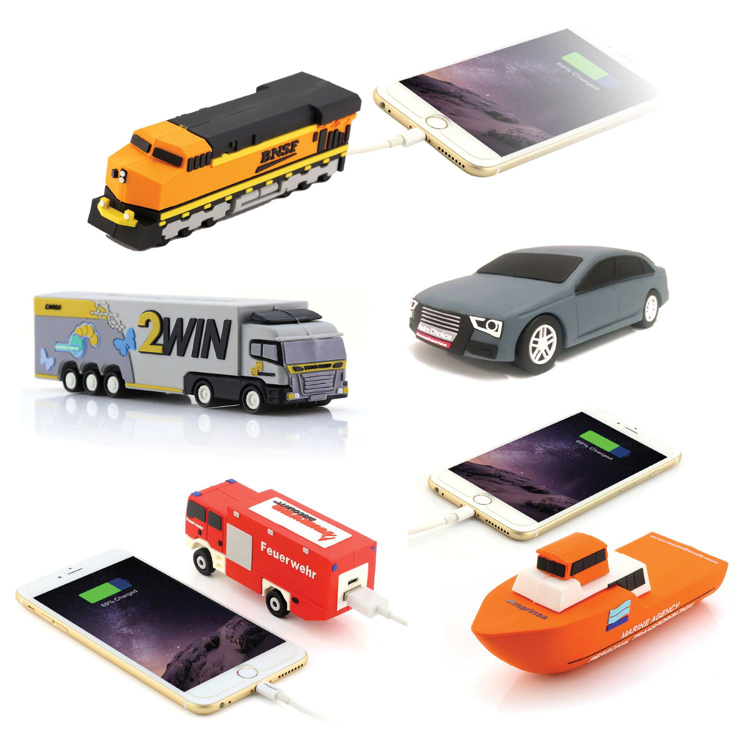 Custom PVC Power Banks 1