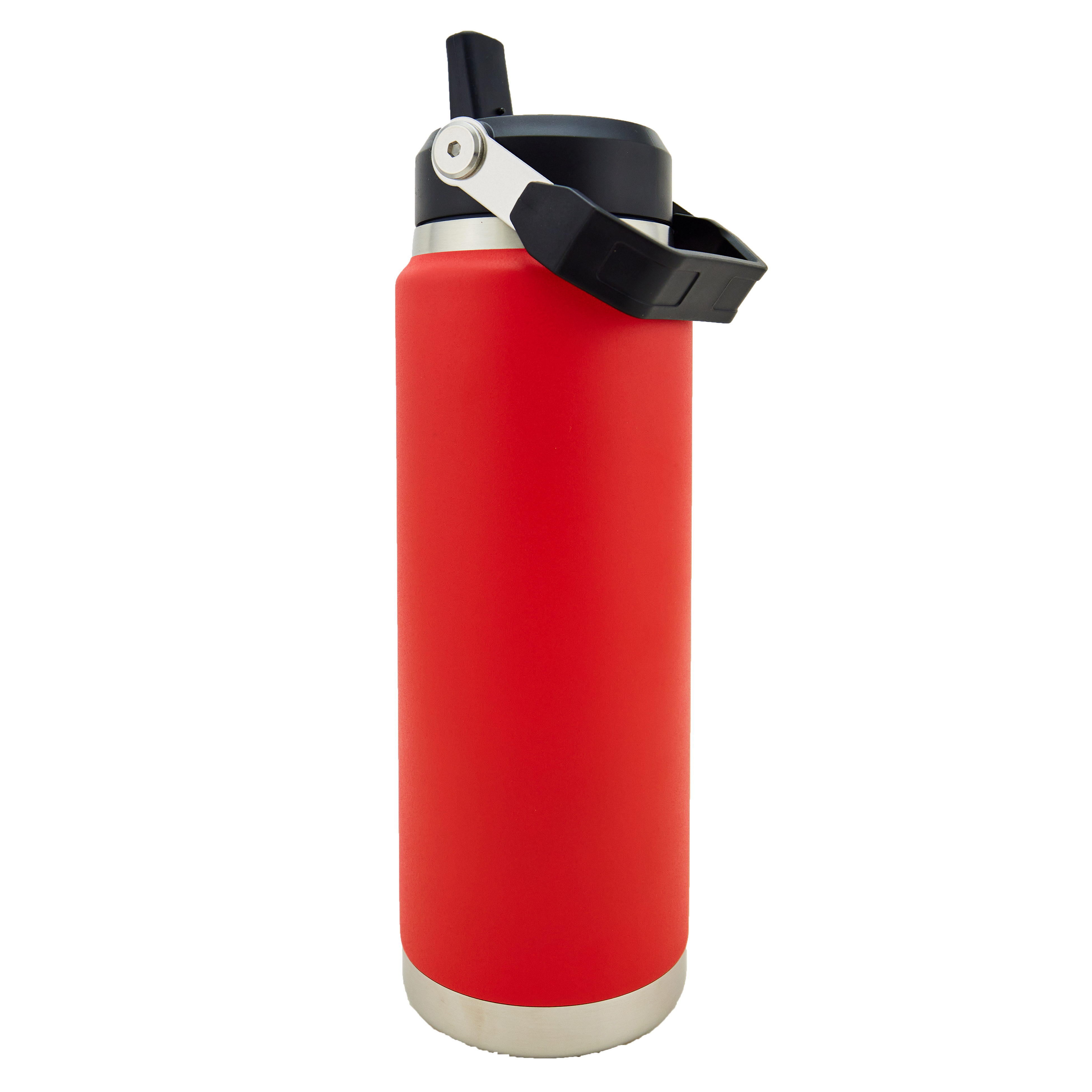 Scenesetter 30 Oz. Double Wall Vacuum Insulated Bottle w/Straw and Carrying Handle 9