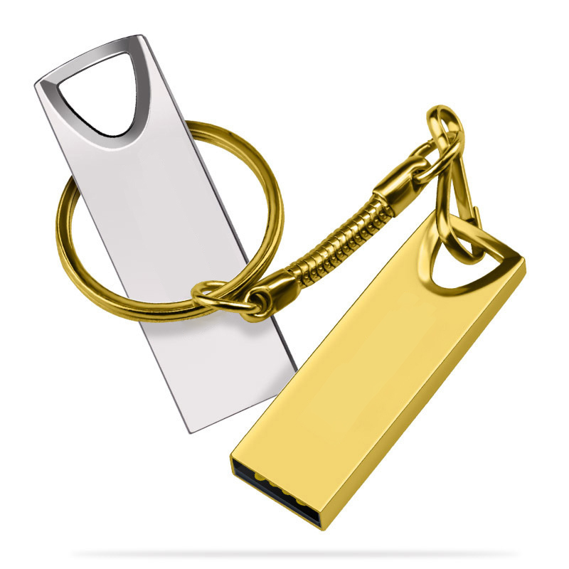 Waterproof Metal USB Flash Drive with Key Chain 1