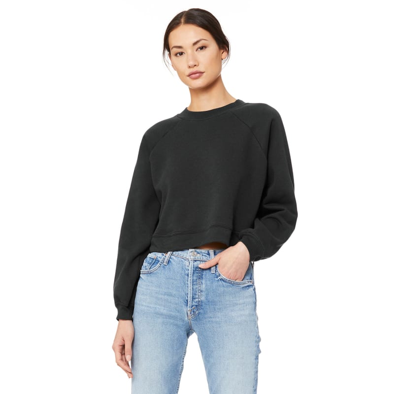 Bella + Canvas Ladies' Raglan Pullover Fleece 7
