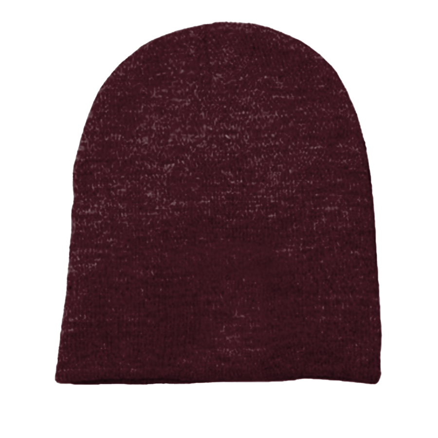 Custom Circular Knit Stretch Acrylic 2-Layer Beanie 3