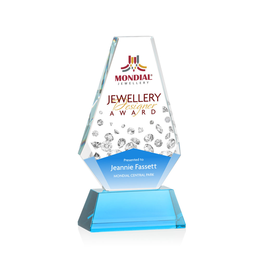 Kingsley VividPrint™ Award on Newhaven Base - Sky Blue 8