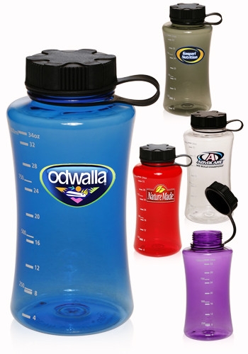 34 oz Plastic Sports Bottle 2