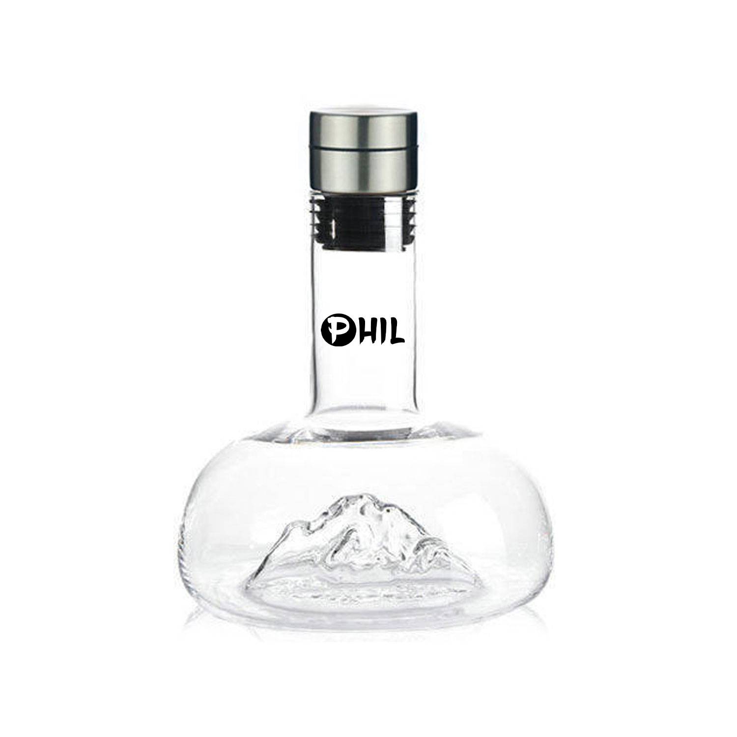 Glass wine decanter 2
