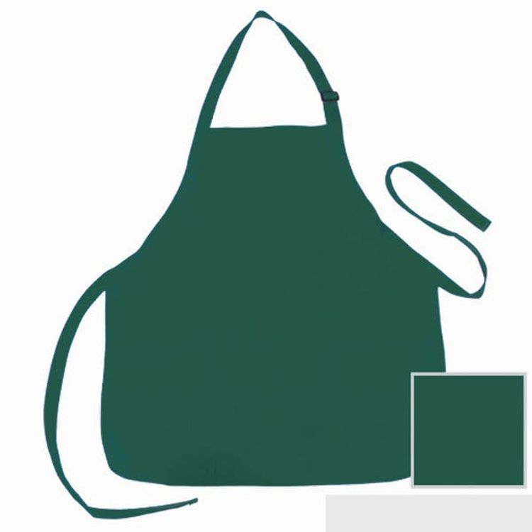 Aprons - 3 Pockets Dark Green Poly-Cotton 2