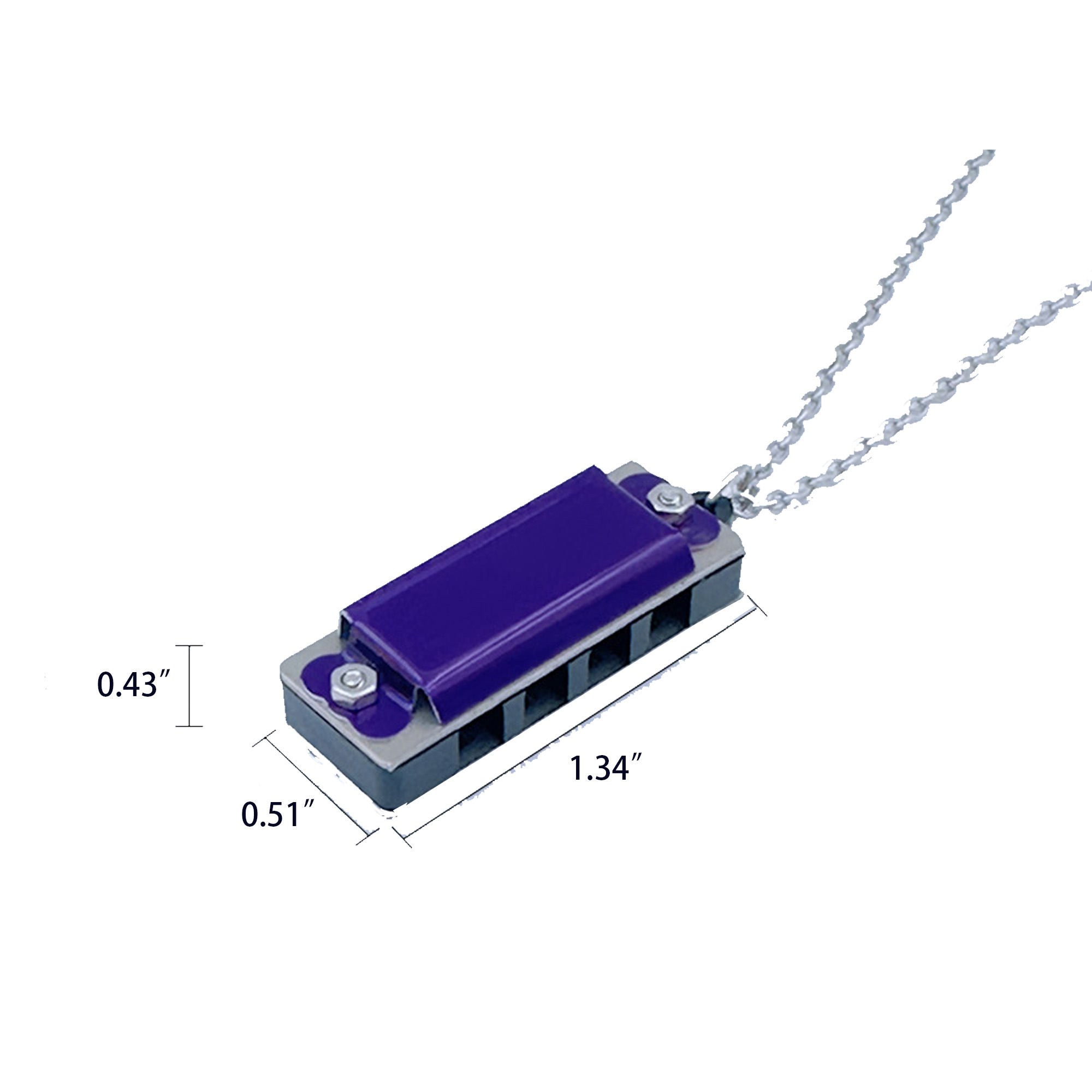 Mini Harmonica Necklace 2