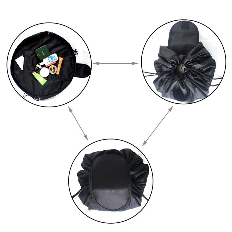 Lazy Drawstring Cosmetic Storage Bag