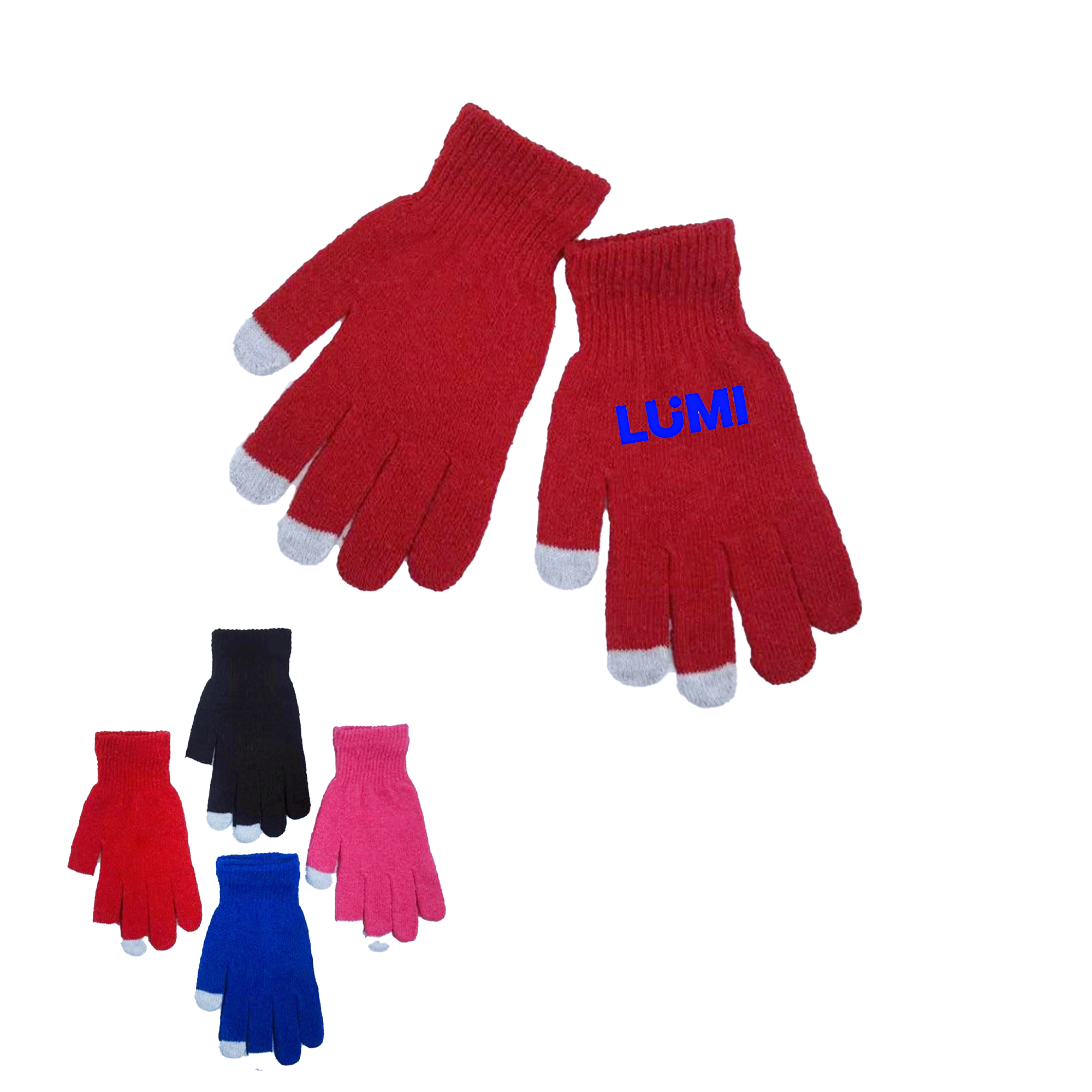 Warm Soft Knitting Touch Screen Gloves 4