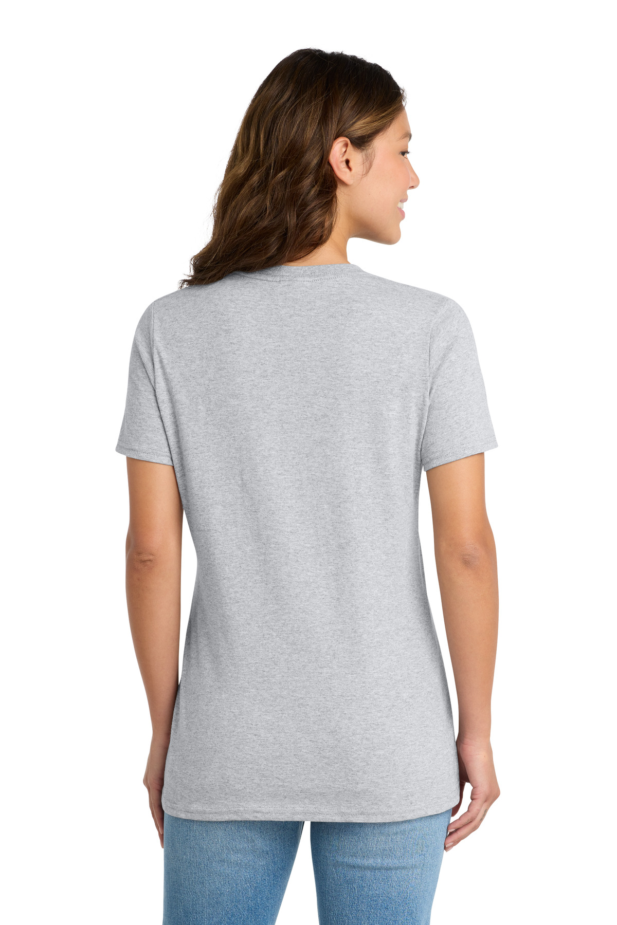 Port & Co Women's Core Cotton Tee. LPC54 5