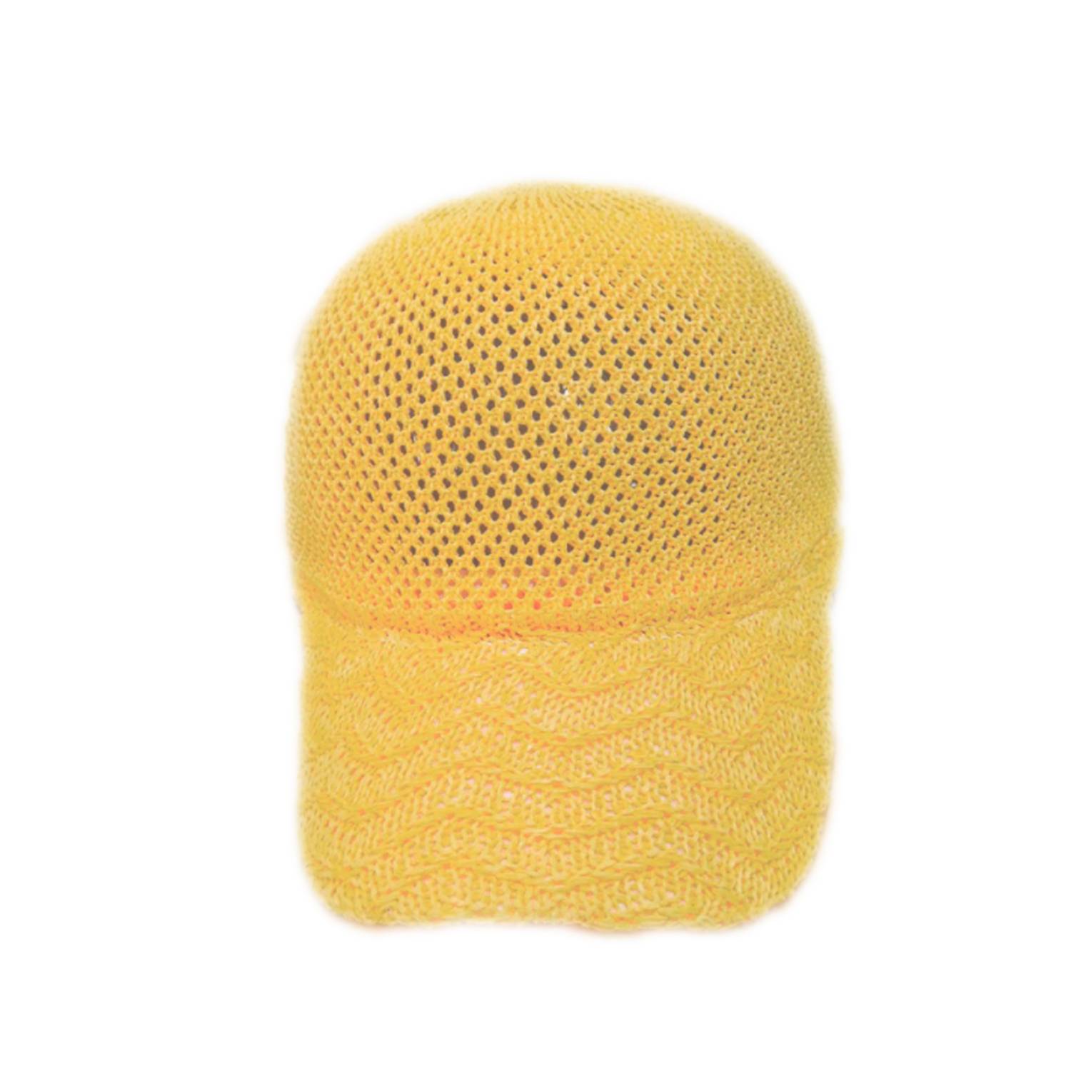 Knitted Peaked Cap Sunshade Summer Hat 5