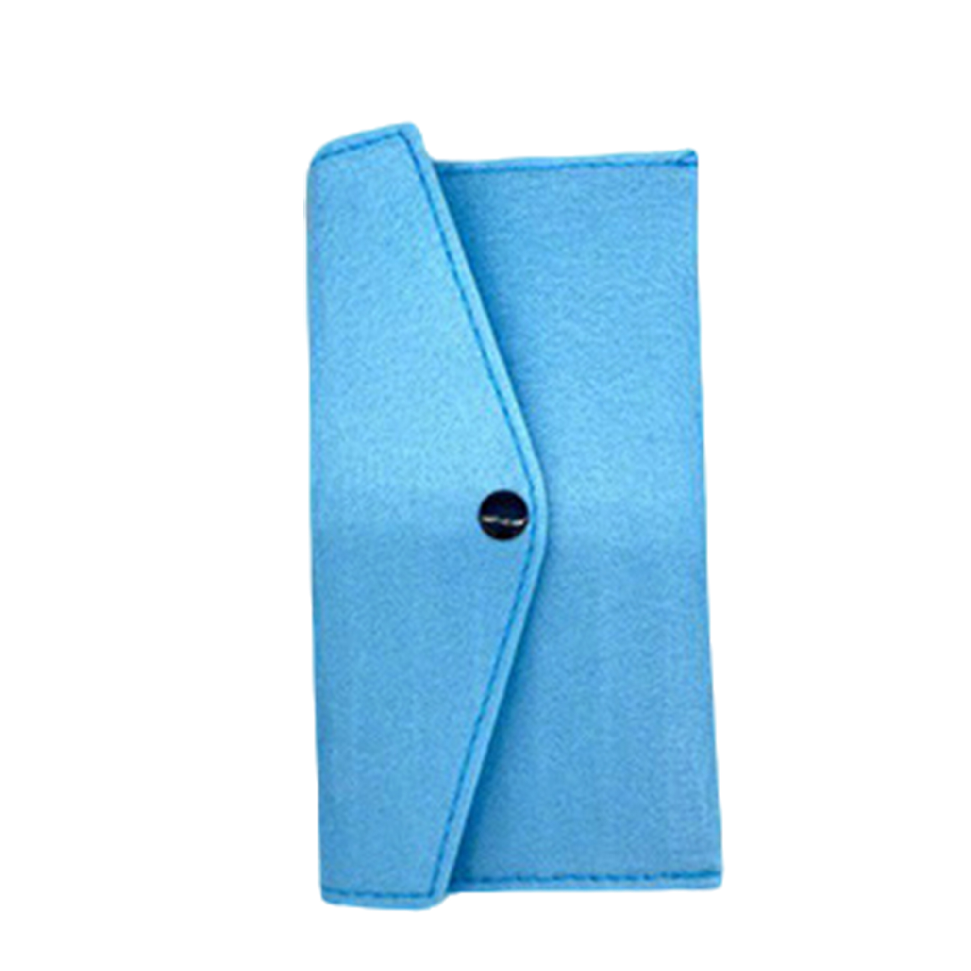 Wool Felt Storage Pouch With Snap Closure 7.7" 8