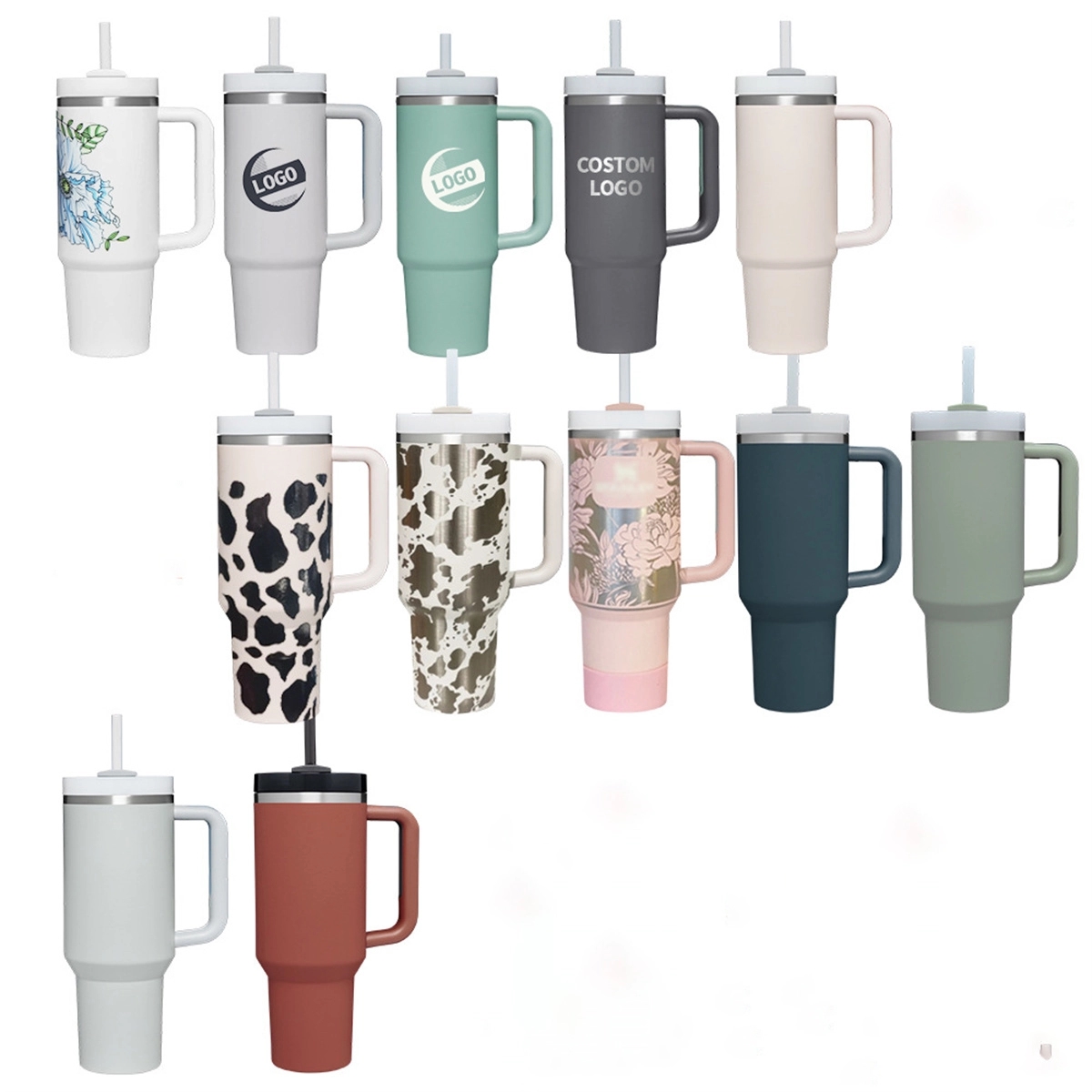 40 oz Tumbler with Handle 1