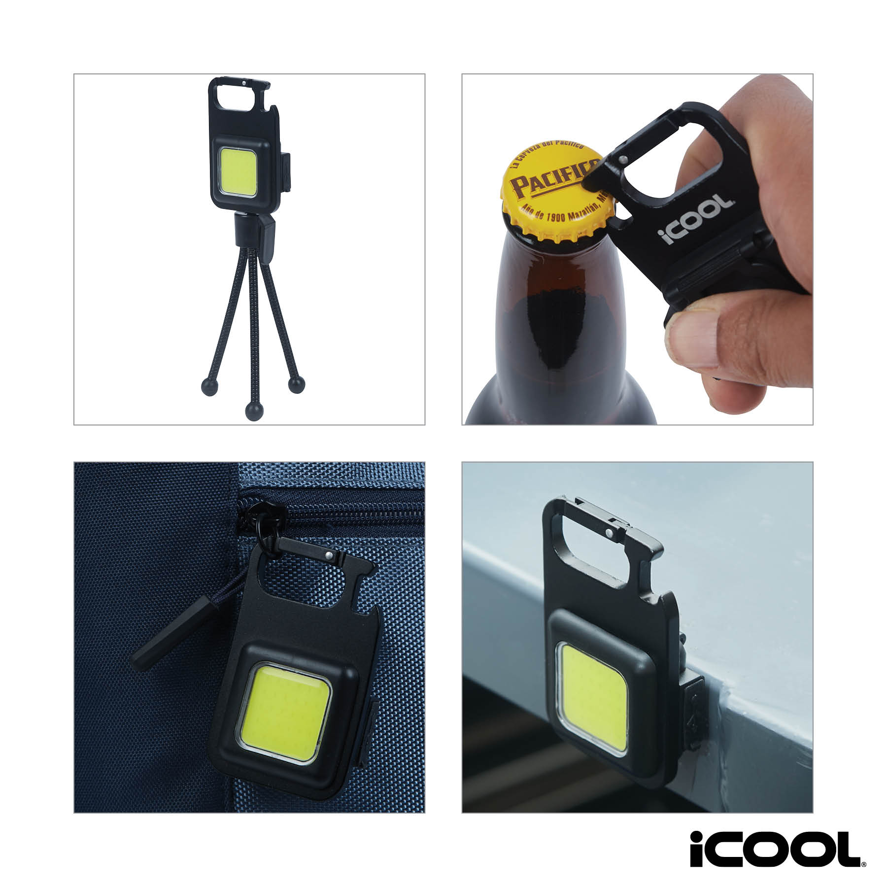 iCOOL Elwood Rechargeable Multi-Function COB Emergency Worklight 20