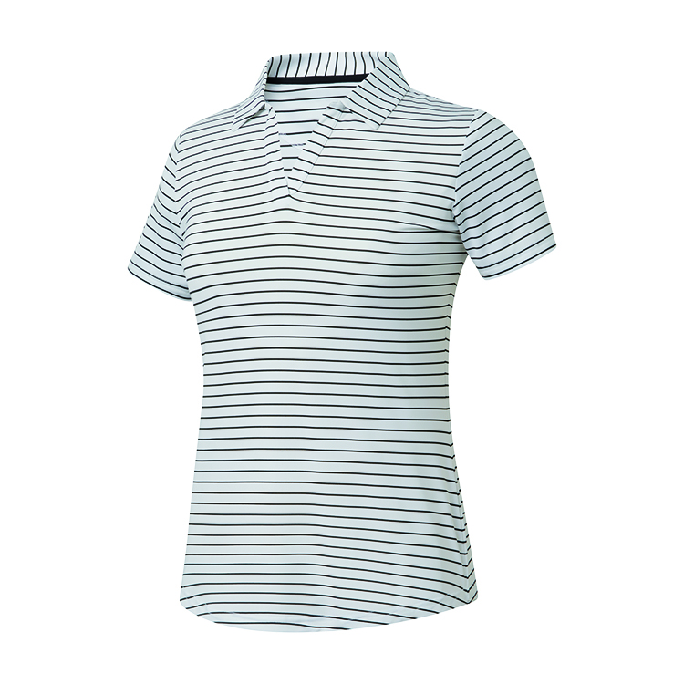 FootJoy Ladies Open Collar Stripe Shirt 2