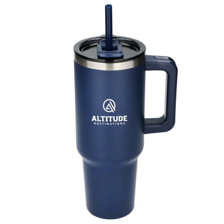 Pinnacle Recycled Travel Tumbler with Straw 40oz 260