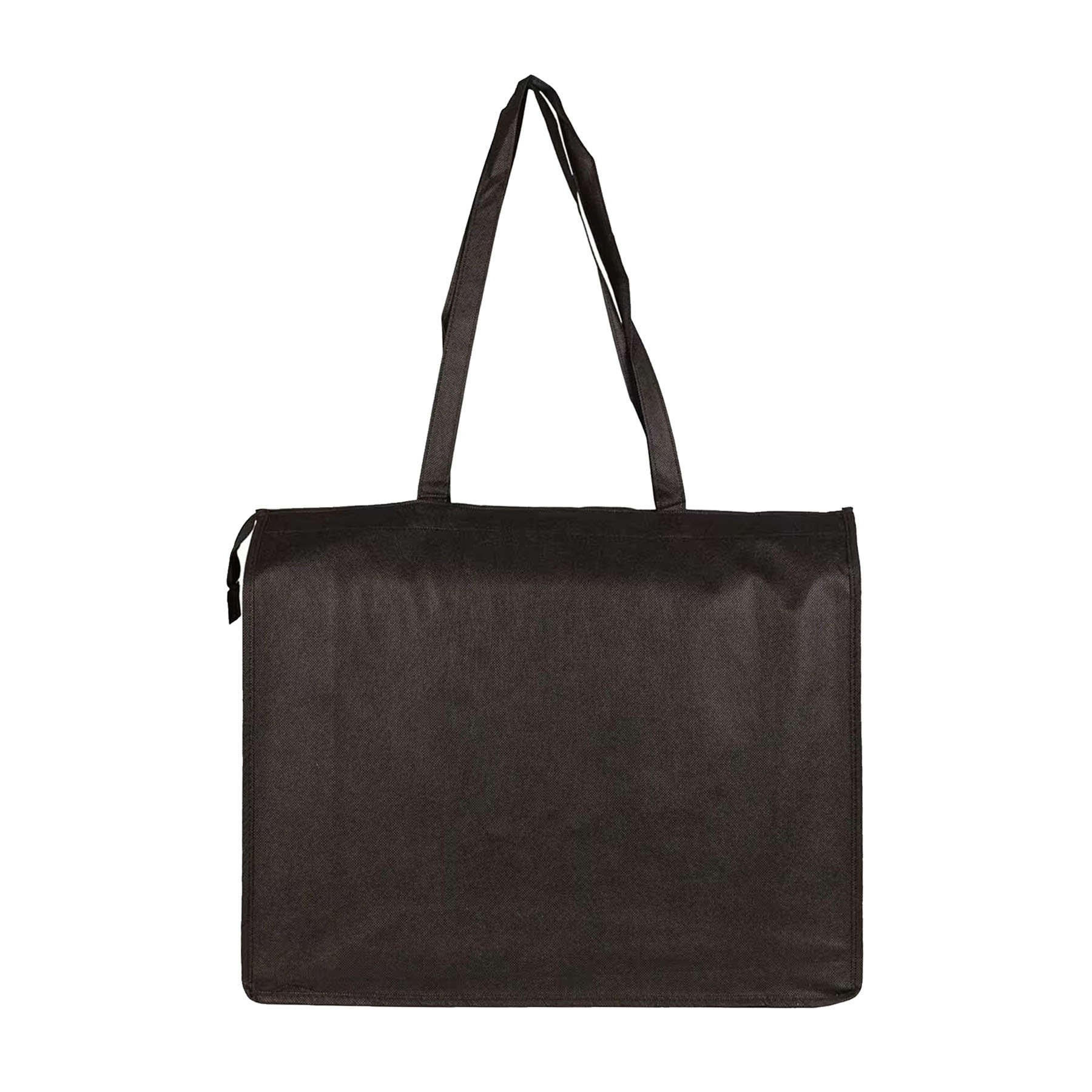 Extra LargeRecycled Non-Woven Polypropylene Tote w/ Zipper 3