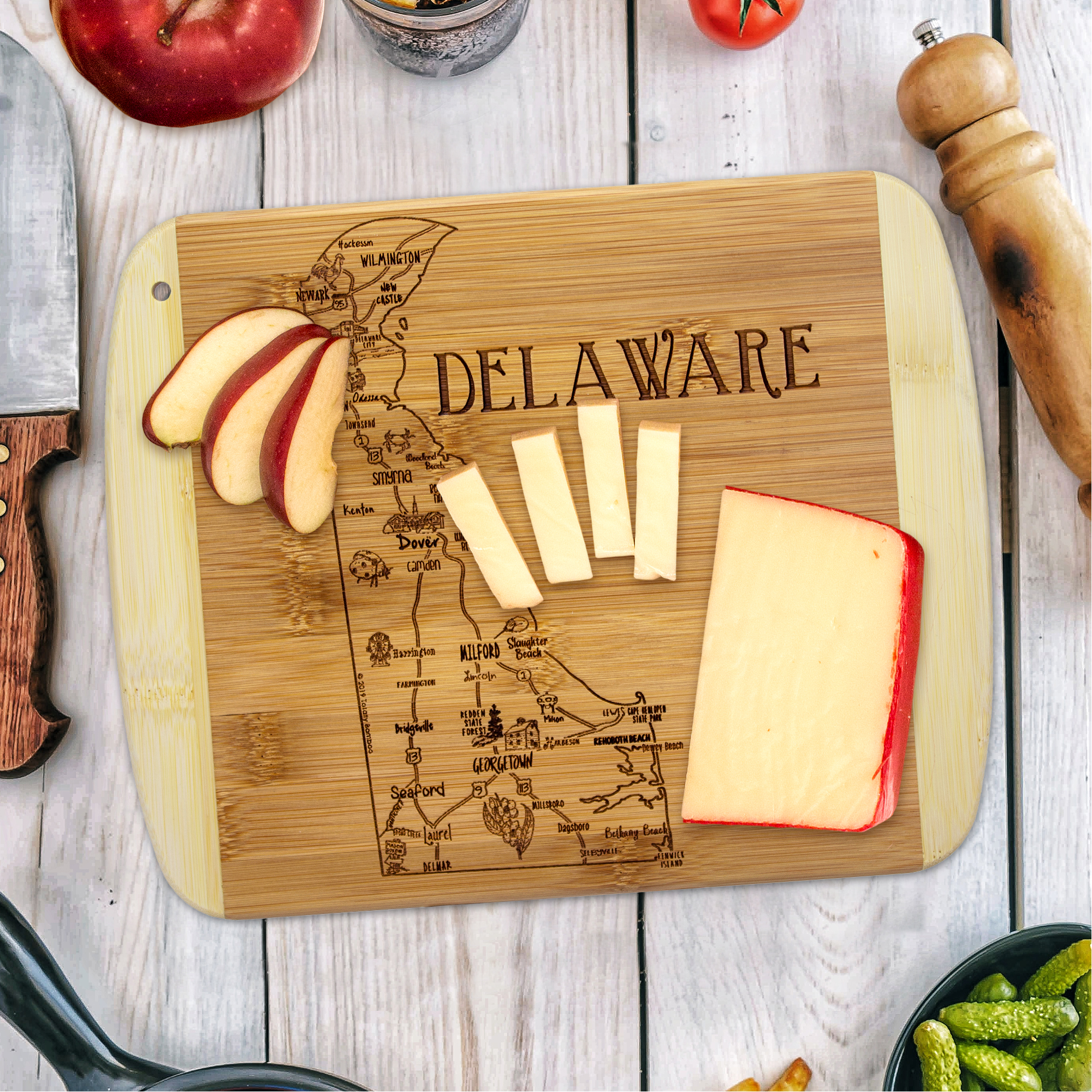 A Slice of Life Delaware Serving & Cutting Board 5