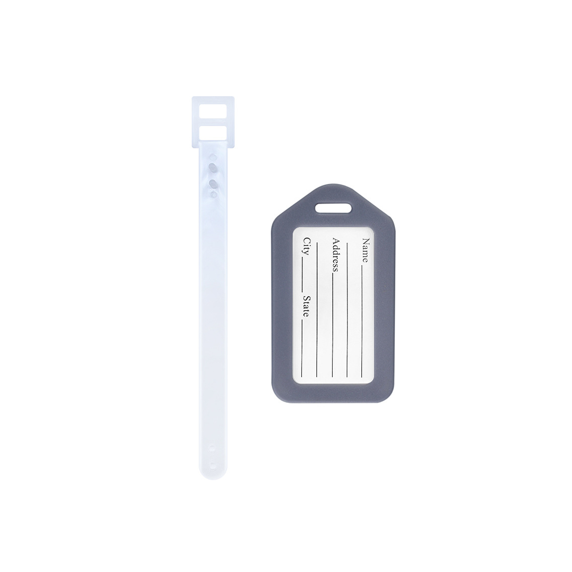 Plastic Luggage Tag With Card 8