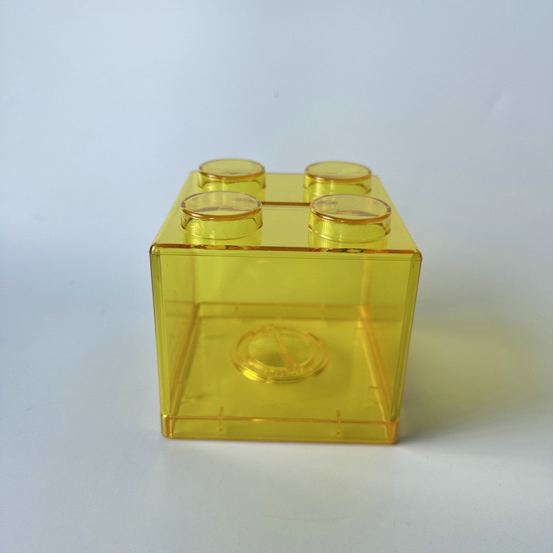Translucent Stack Coin Bank/Lego Money or Savings Bank 12