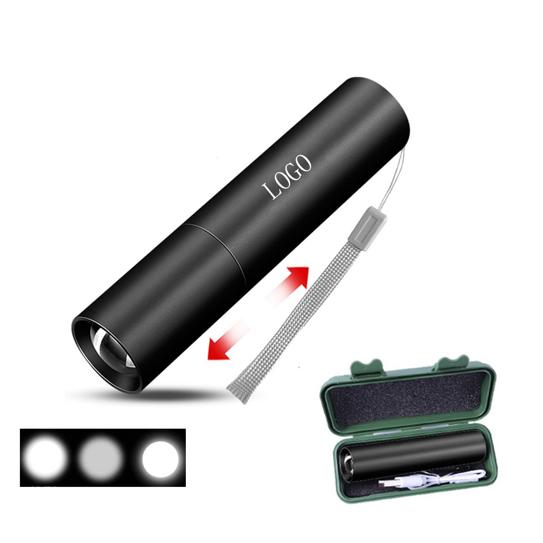 Rechargeable USB Flashlight 2