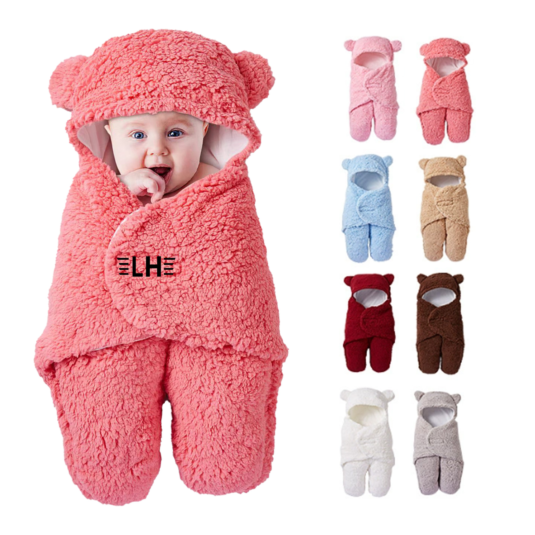 Newborn Insulated Split Leg Sleeping Bag 4