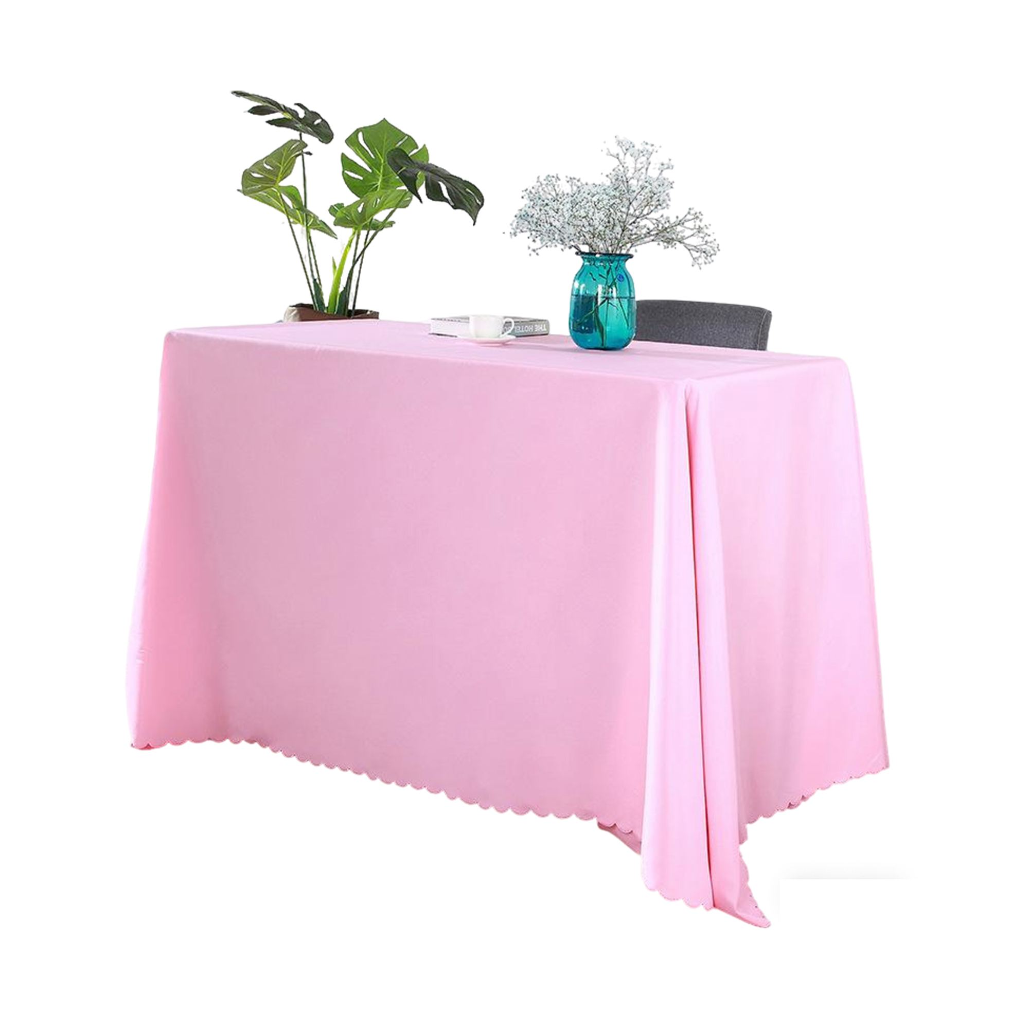 Polyester Tablecloth 102" x 71" With Custom Print 13