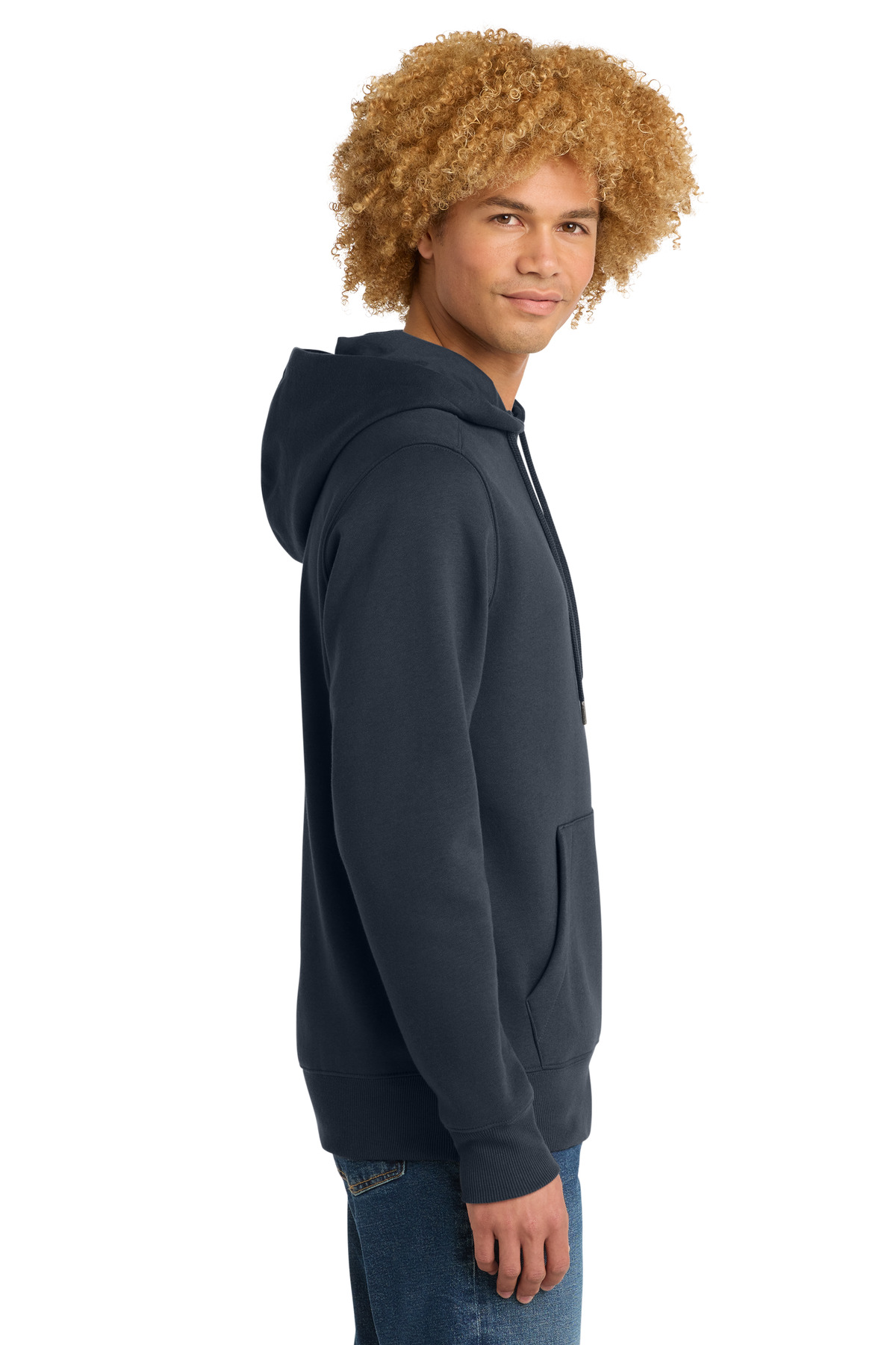 District Perfect Weight Fleece Hoodie DT1101 50