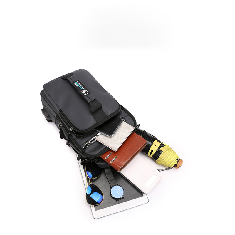 Sling Backpack with Detachable Strap and USB Port 9