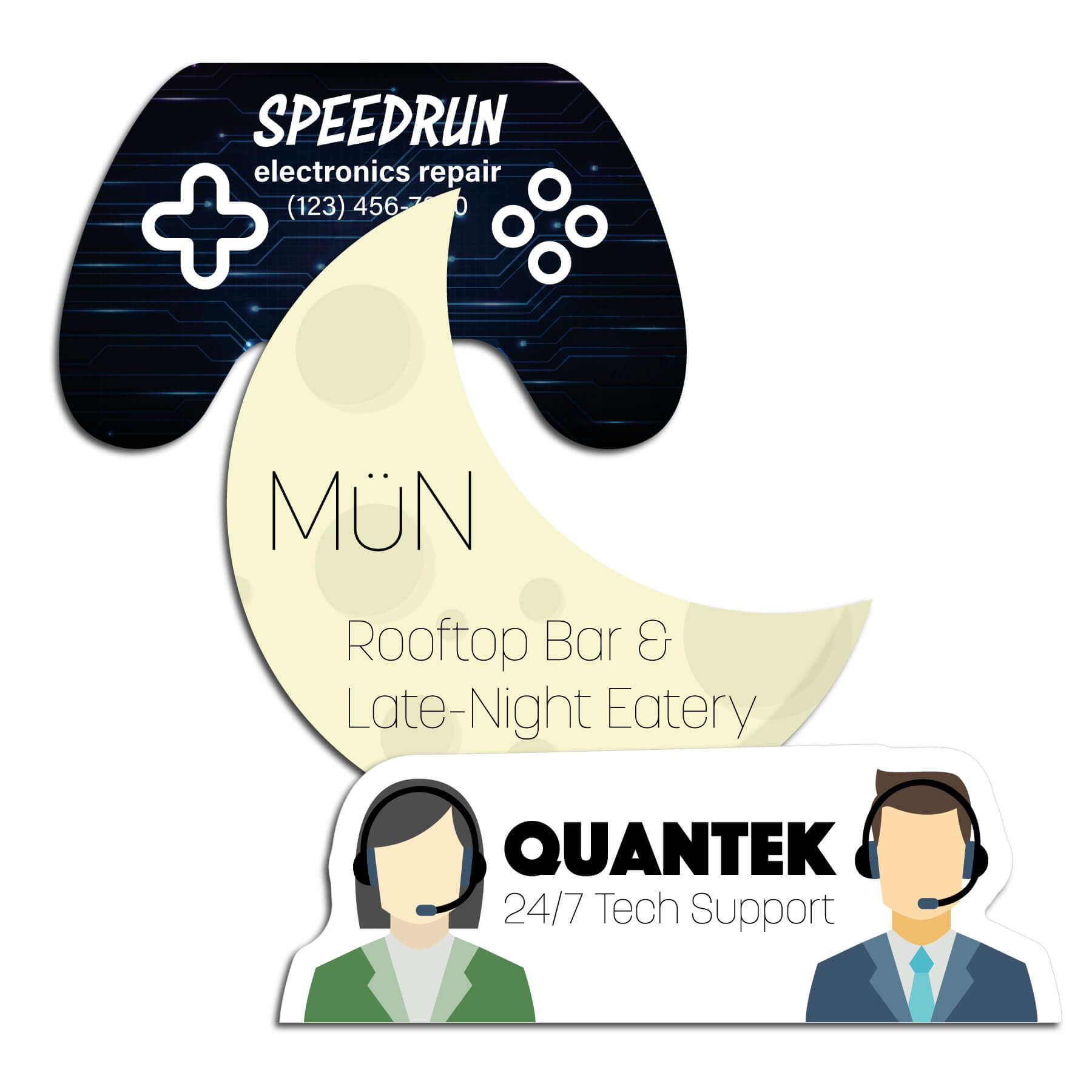 17 Sq. Inch Custom Indoor Magnet 20 Mil 1