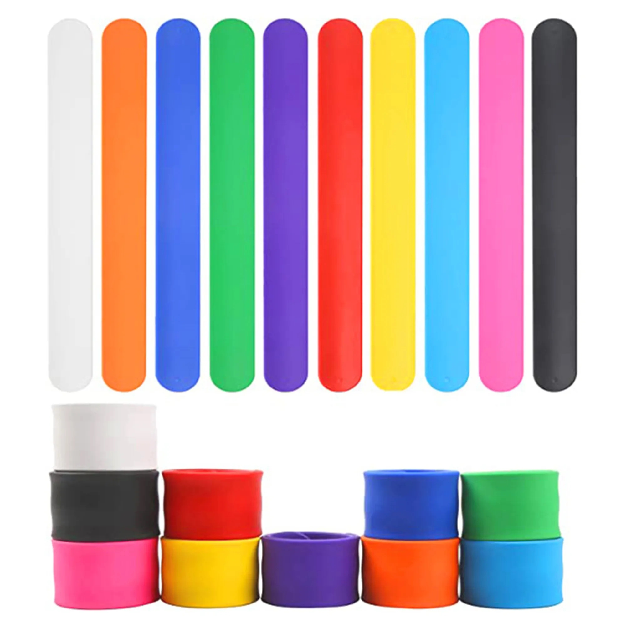 Silicone Slap Bracelets 2