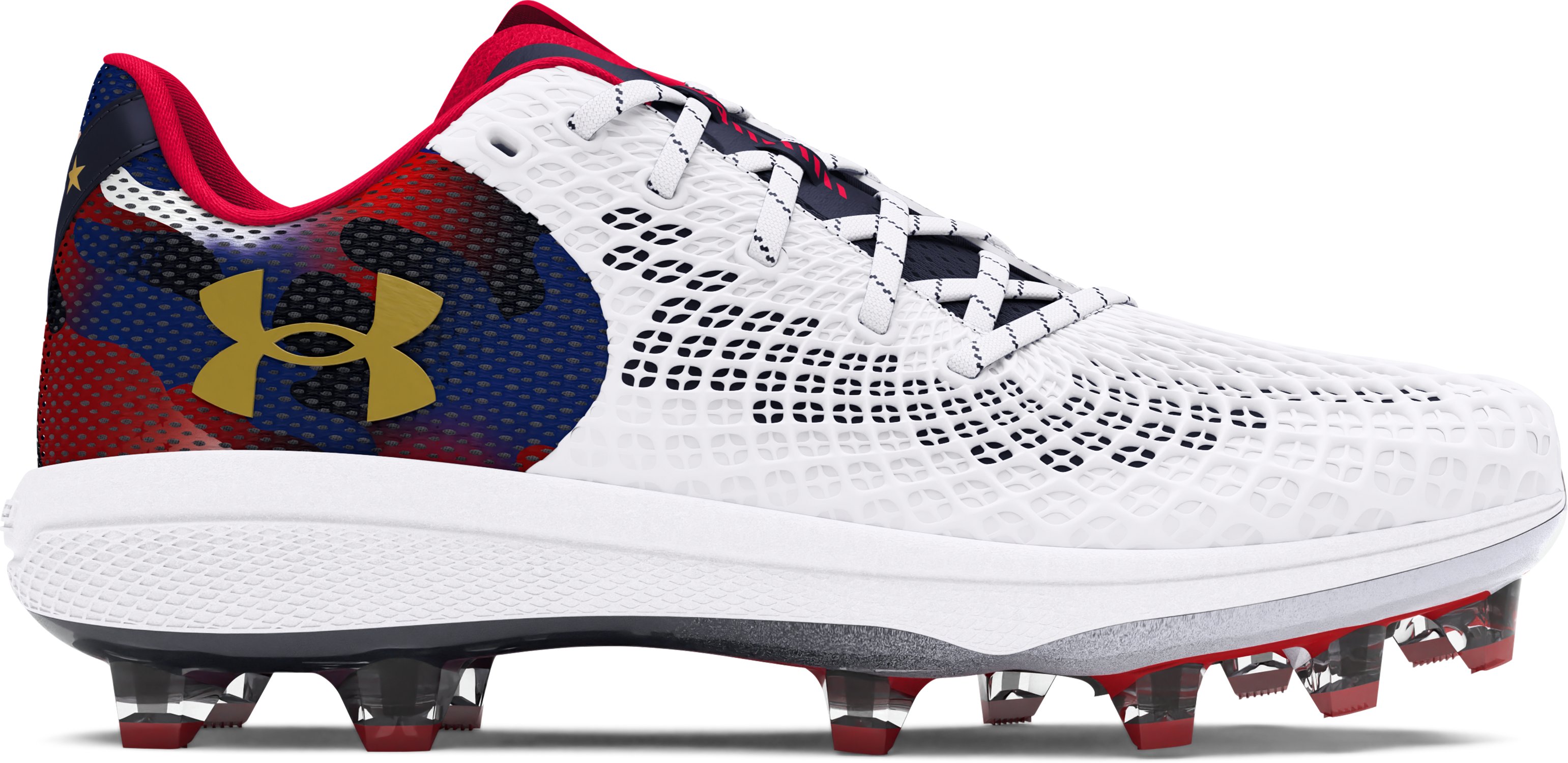 UA Glyde MT TPU USA Women's Softball Cleats 2