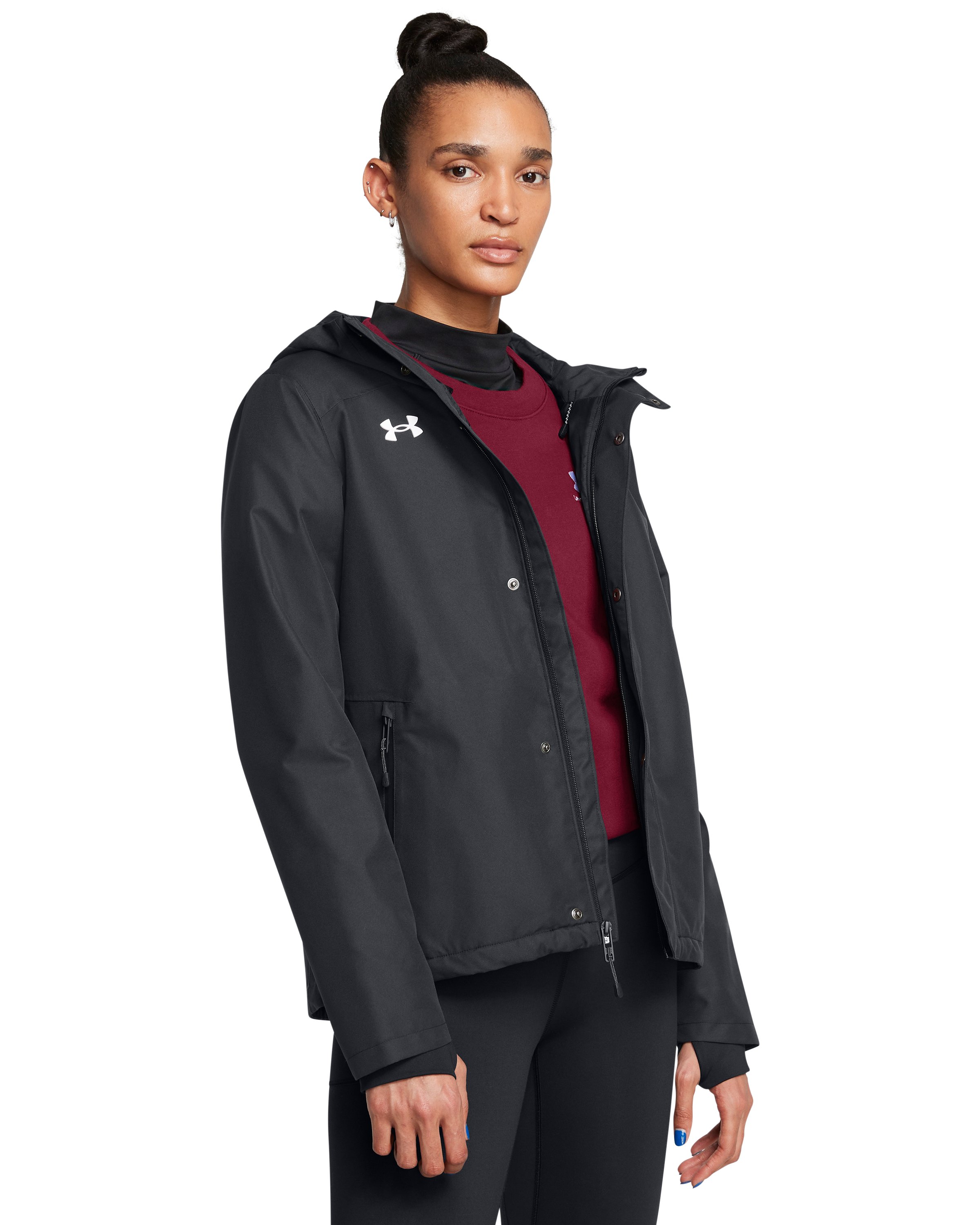 UA Stormproof Lined Women's Rain Jacket 8