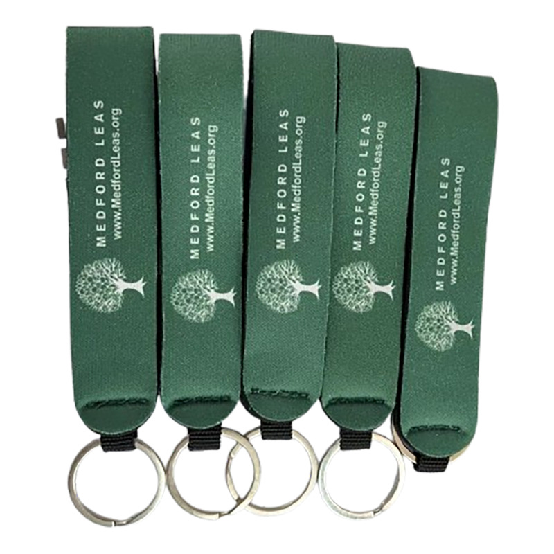 Floatable Neoprene Wristlet Strap Keychain 4