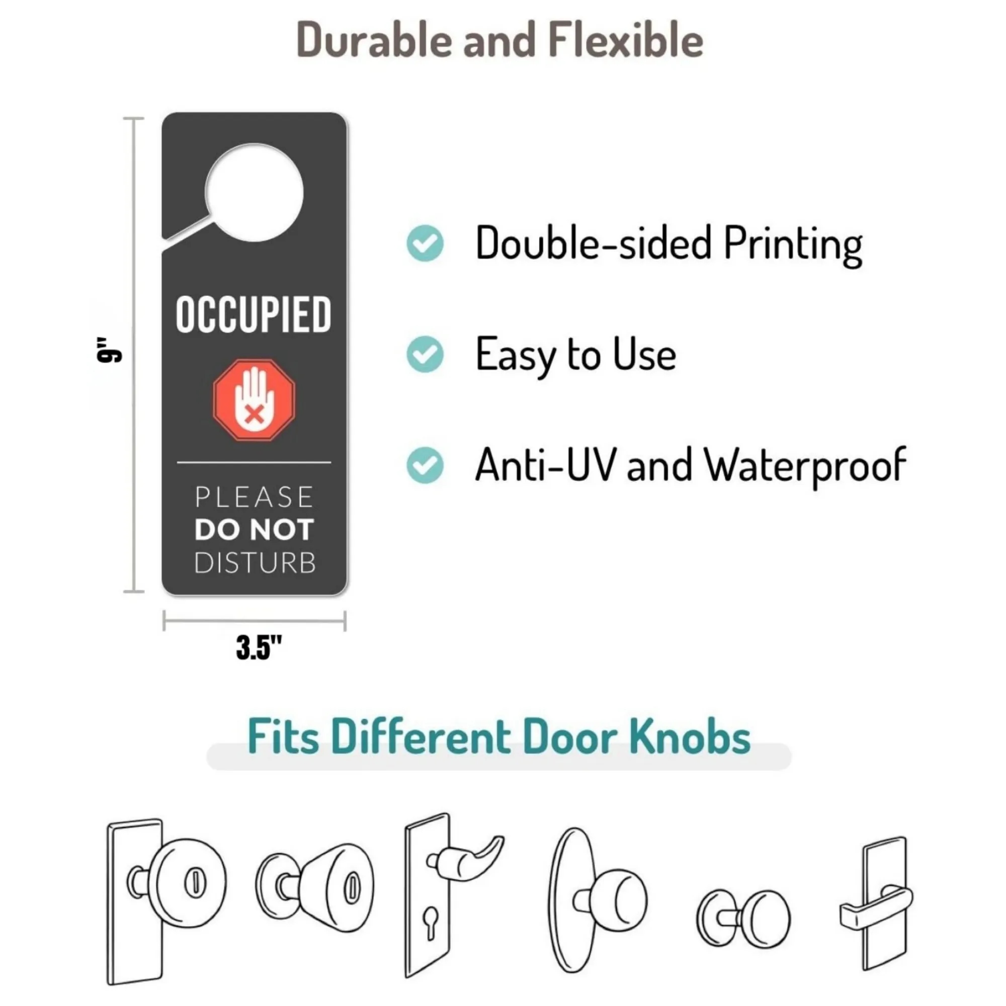 Premium PVC Door Signs 4
