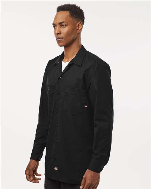 Industrial Long Sleeve Work Shirt Tall Sizes