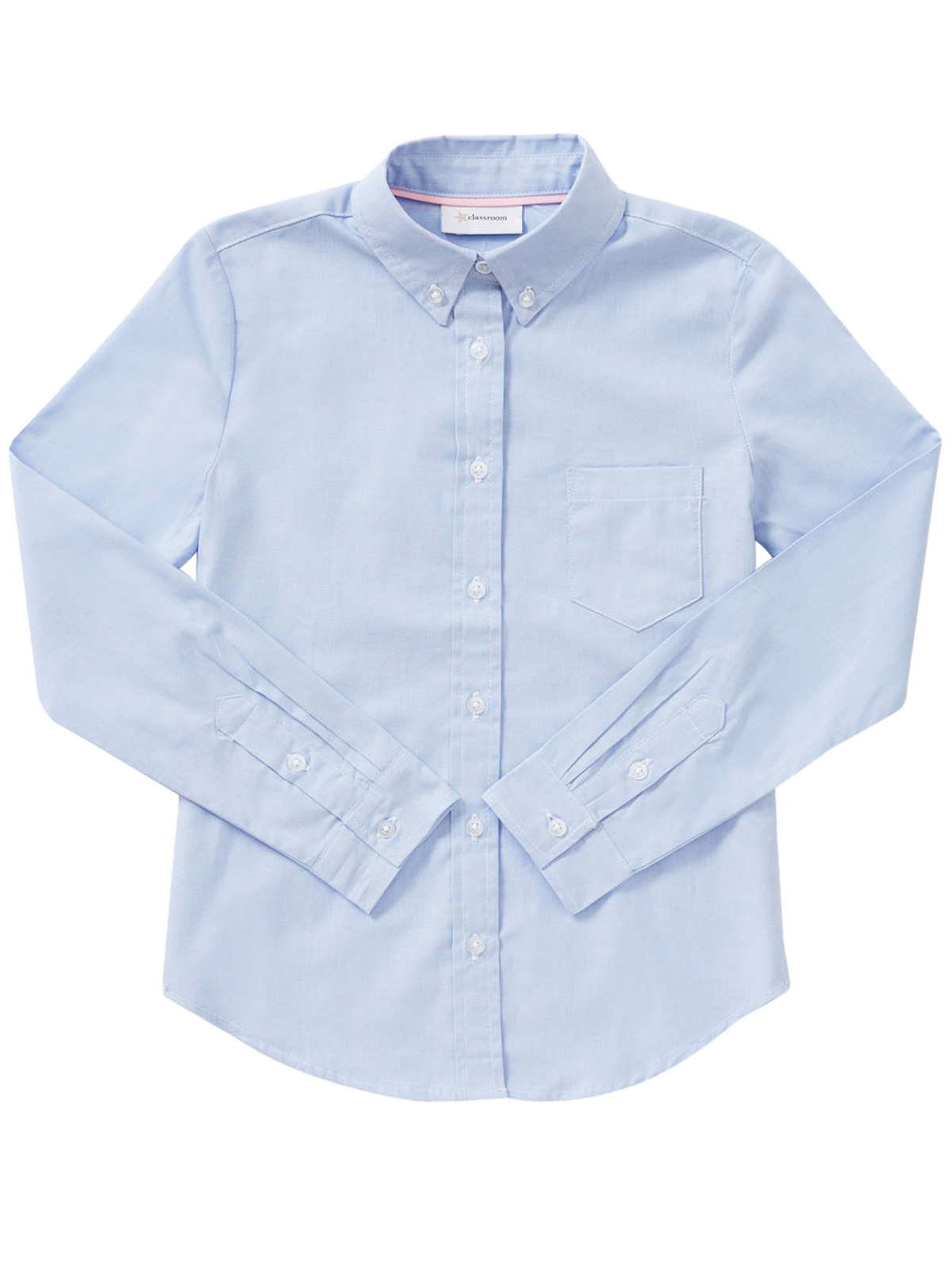 Classroom Uniforms - Girls' Long Sleeve Oxford Shirt 2