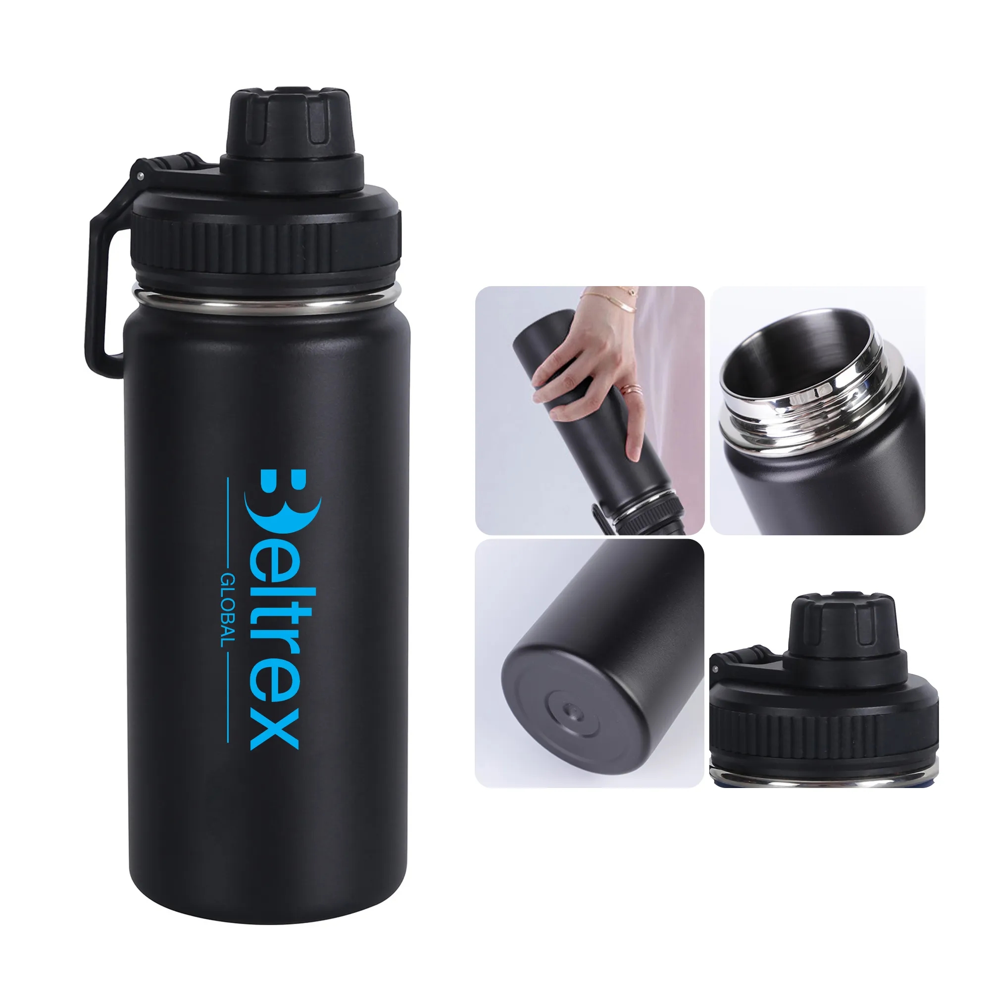 16 oz Stainless Steel Outdoor Tumbler with Handle 4